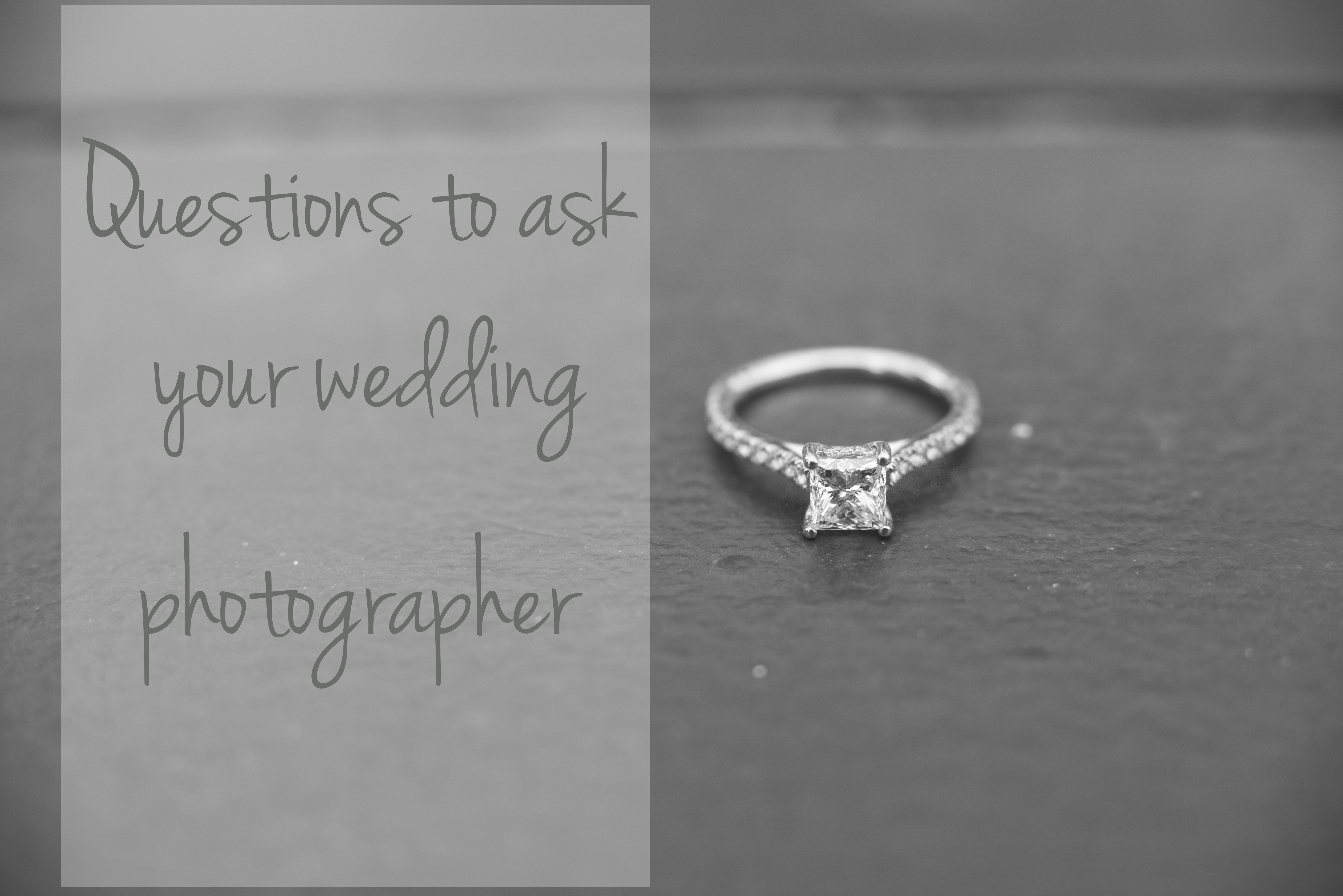 questions to ask, interviewing your wedding photographer