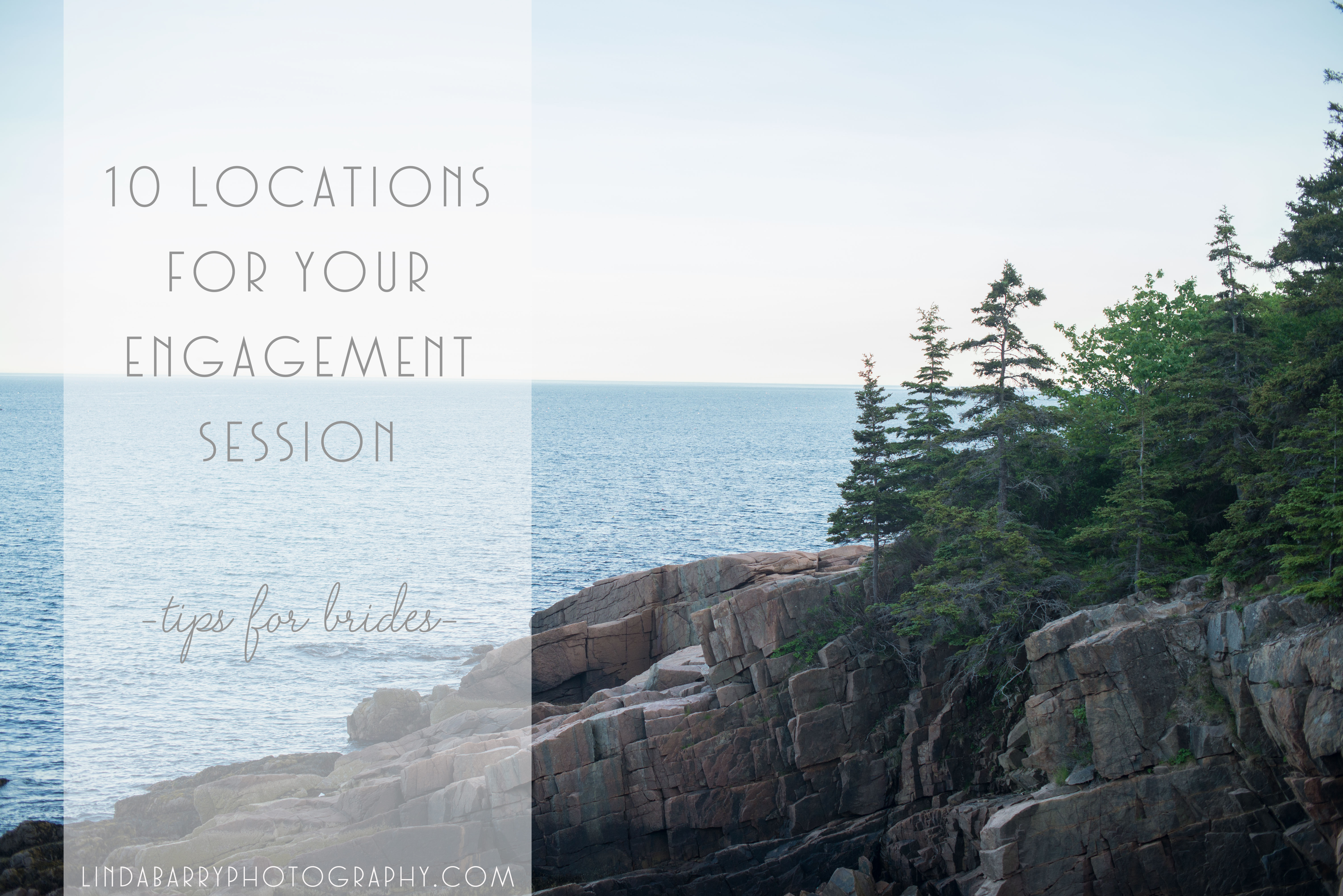 10 locations for engagement photos in maine and massachusetts