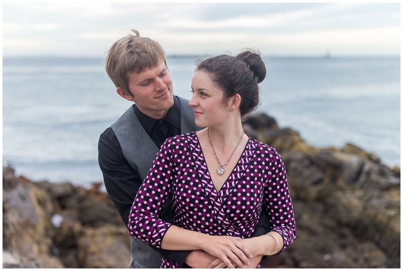 Fort Williams Engagement Session by Linda Barry Photography