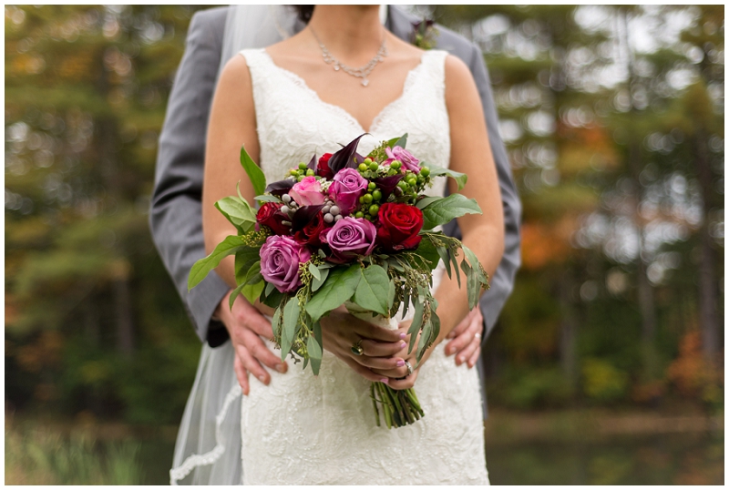 Southern Maine Fall Wedding Photos by Linda Barry Photography