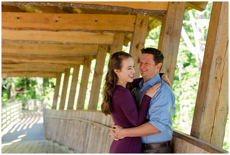 Bridgton Maine Engagement Photos by Linda Barry Photography. Click here to see more beautiful photos of Katie and Nick at the covered bridge!