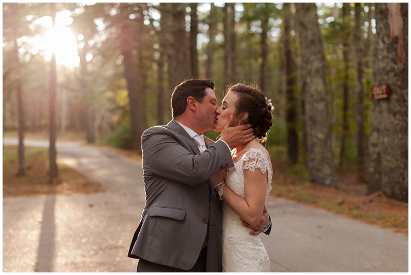 Katie and Nick were married at the Whispering Pines Conference Center in Rhode Island. Click here to see more wedding photos by Linda Barry Photography!