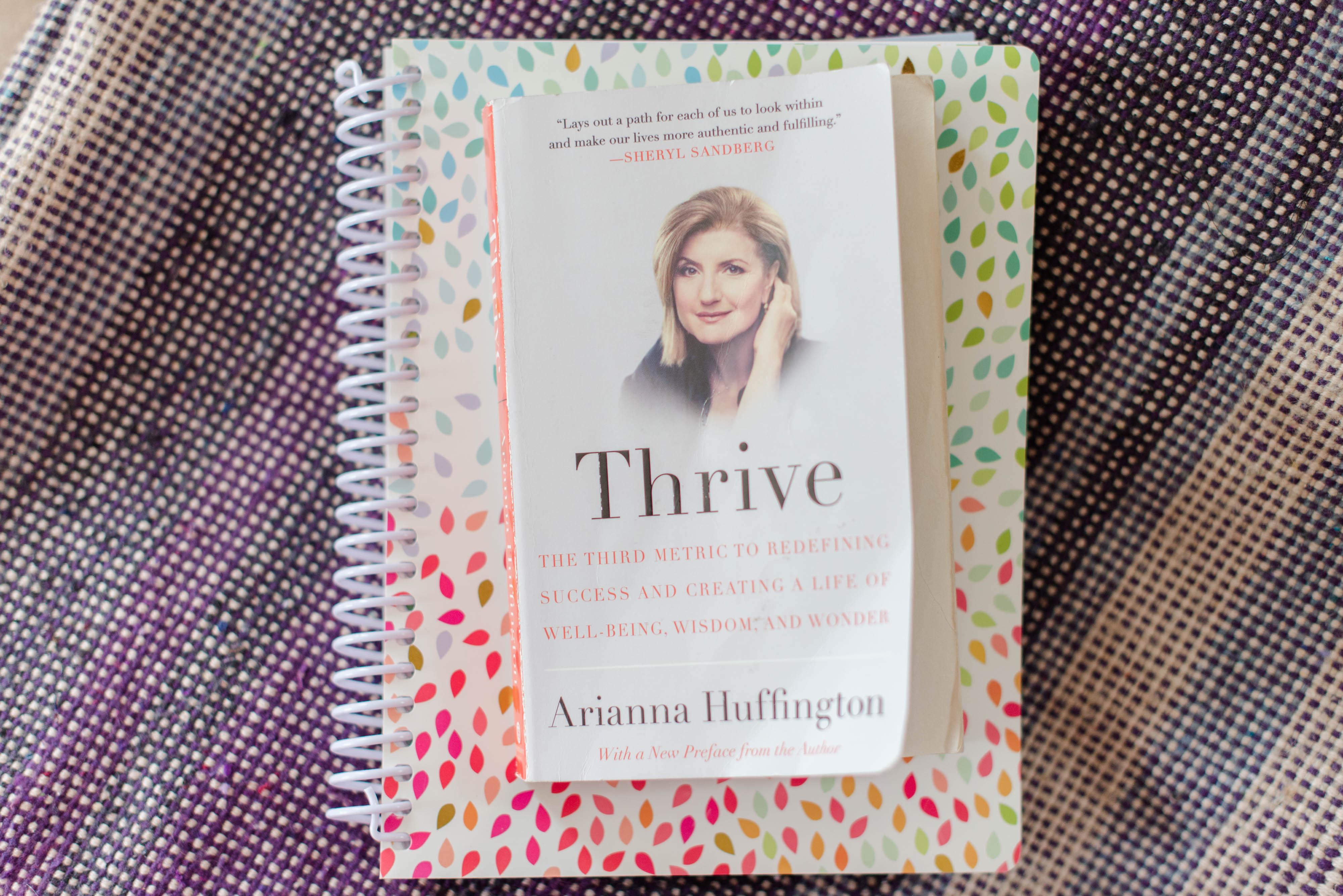 Thrive book review by Linda Barry Photography.