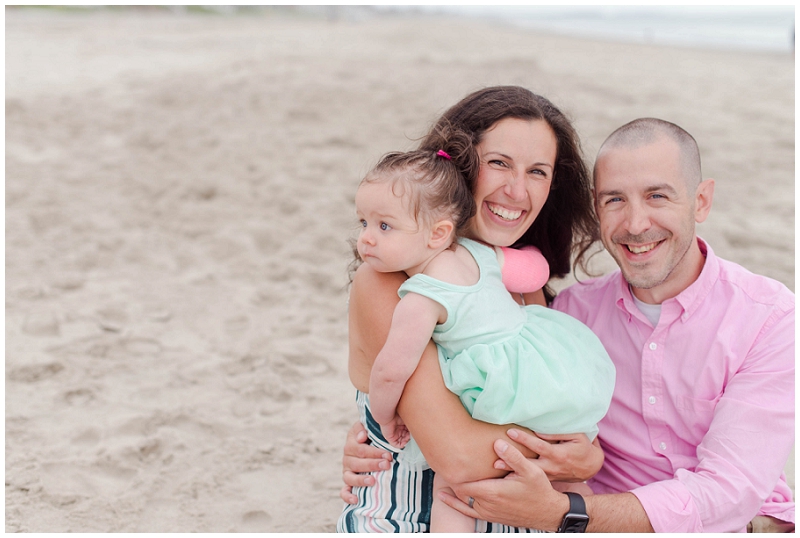 Family photo session at Humarock beach by Linda Barry Photography - a Boston based family + wedding photographer.