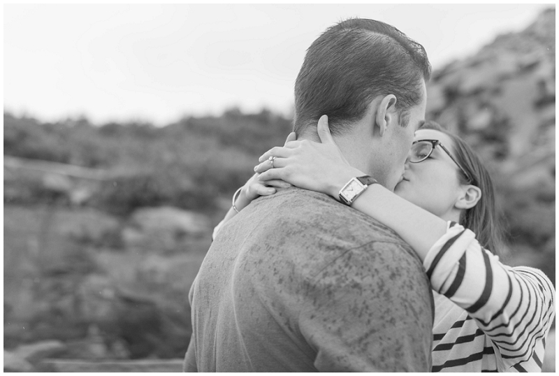Halibut Point State Park rainy engagement session by Linda Barry Photography. See more photos here!